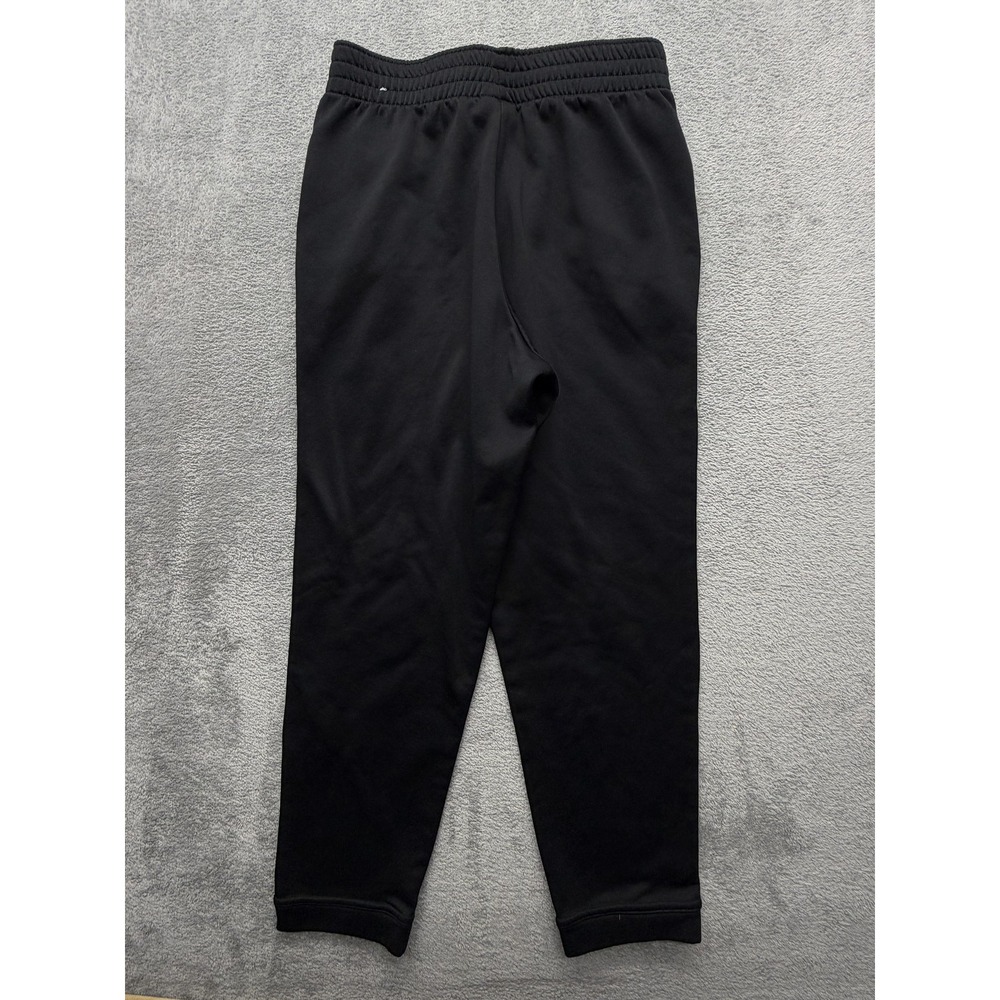 Nike Therma-FIT Pants Boys Large Black Big Swoosh Fleece Sweatpants CJ6882-010 - Picture 5 of 8